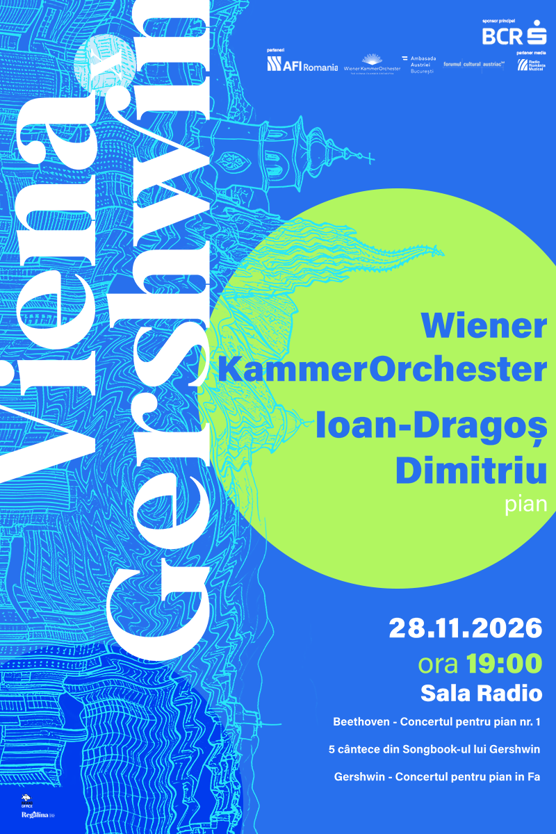 Offizielles Plakat Vienna X Gershwin, 28. November 2026